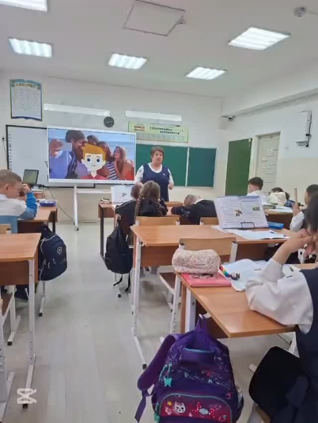3”в” класс провели классный час на тему:”Правила поведения в общественном&hellip;